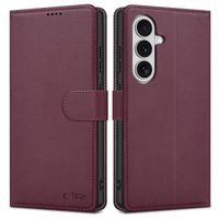Etui futerał na Samsung Galaxy S26 Wallet - bordowy