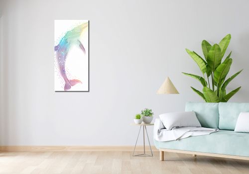 Obraz 40x90cm Spektrum Oceanu na Arena.pl