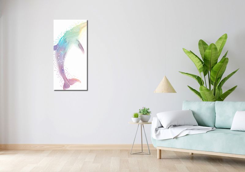 Obraz 40x90cm Spektrum Oceanu zdjęcie 2