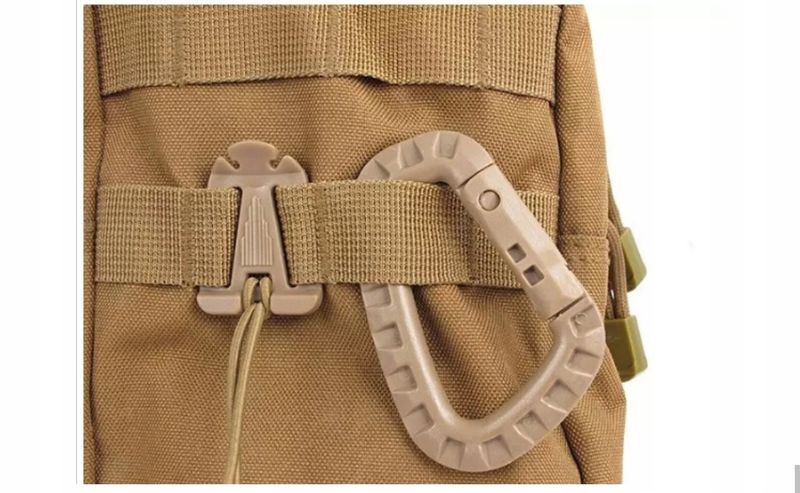 Karabińczyk ABS duży mocny D-Ring EDC survival HIT zdjęcie 5