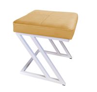 Pufa ZETA LOFT taboret podnóżek podstawa biała MG15