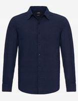 ANTIOCH KOSZULA W KOLORZE GRANATOWYM R.L