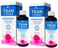 TRAN Z REKINA MALINOWY DOMOWA APTECZKA 2x250 ml