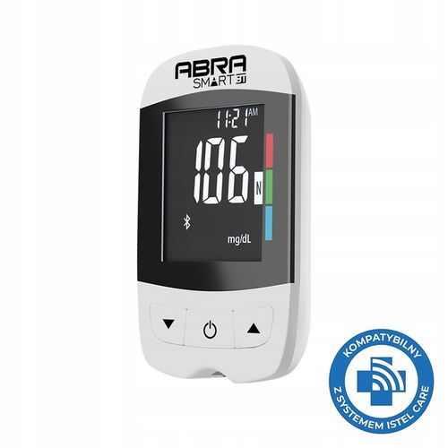GLUKOMETR DIAGNOSTIC ABRA BEZKODOWY WIECZYSTA GWA aplikacja BT pomiar na Arena.pl