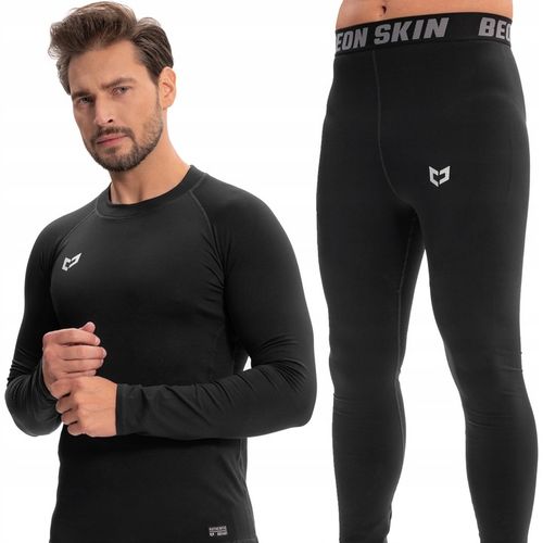 BIELIZNA TERMOAKTYWNA MĘSKA ODZIEŻ TERMICZNA KOMPLET ZESTAW NA ZIMĘ M na Arena.pl