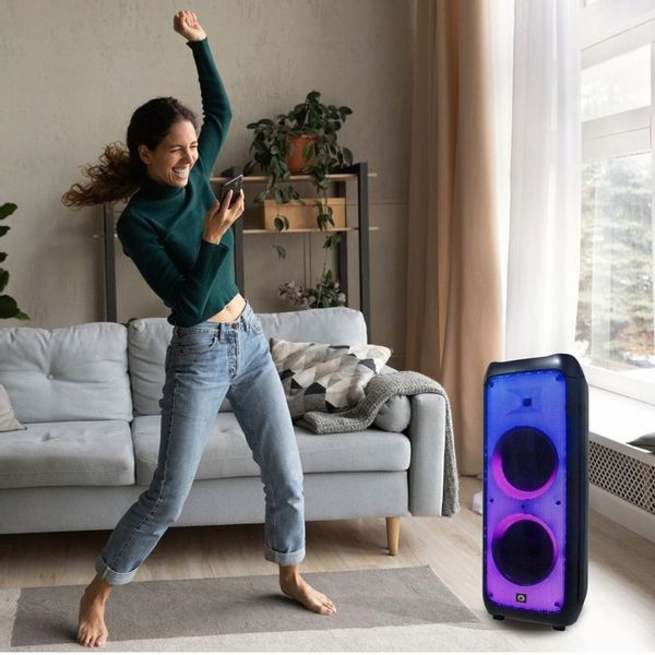 GŁOŚNIK BLUETOOTH KARAOKE MANTA PHANTOM 300W TWS zdjęcie 2