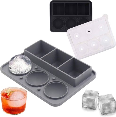 Foremki Formy silikonowe do kostek lodu 2szt na Arena.pl