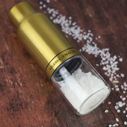 MŁYNEK GRAWITACYJNY CERAMICZNY DO MIELENIA SOLI PIEPRZU PRZYPRAW SZKLANY na Arena.pl