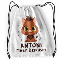Plecak Sportowy Szkolny Dla Antoniego Syna Dziecka Z Nadrukiem Ze Zdjęciem