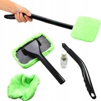 SZCZOTKA DO SZYB CZYSZCZENIA SAMOCHODU USUWANIA PARY MIKROFIBRA DŁUGA MYJKA
