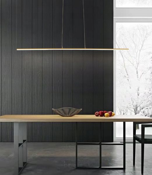 Lampa wisząca MONAKO LED długa nad stół nowoczesna 120cm 20W Wobako zdjęcie 4