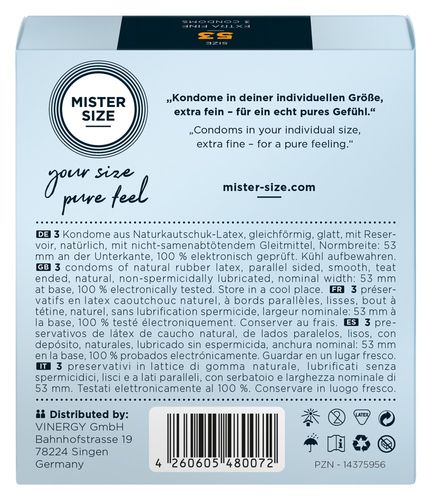 mister size 53mm pack of 3 na Arena.pl