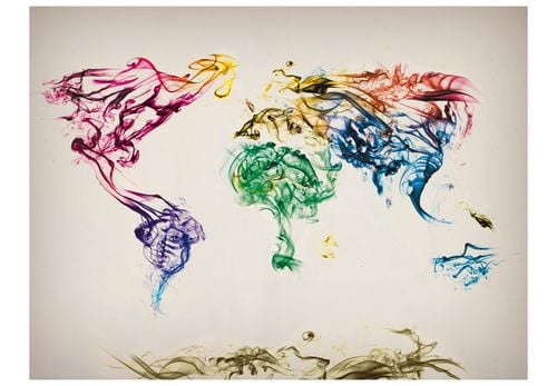 Fototapeta - Dancing smoke trails 200x154 na Arena.pl