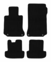 Dywaniki welurowe czarne Mercedes W207 Coupe E-Klasa 2009- BASIC