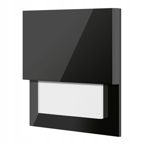 Oprawa schodowa 230V LED oświetlenie schodowe CZARNA Neutralna 4500k na Arena.pl