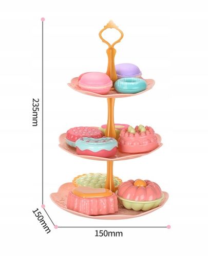 SERWIS KAWOWY ZESTAW do herbaty dla dzieci w walizce czajnik łyżki 40el na Arena.pl