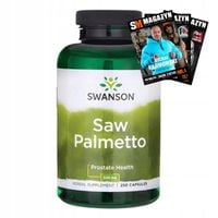 SWANSON SAW PALMETTO 250 kaps GOSPODARKA HORMONALNA SKÓRA WŁOSY