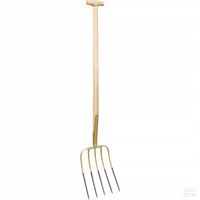 Widły Gospodarcze Ze Skuwką,5zębne Oprawne T 100cm