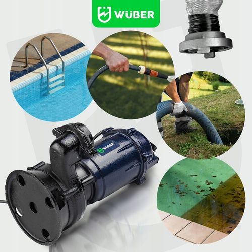 POMPA Z ROZDRABNIACZEM DO WODY BRUDNEJ CZYSTEJ SZAMBA 2500W MOCNA FAST FIX na Arena.pl