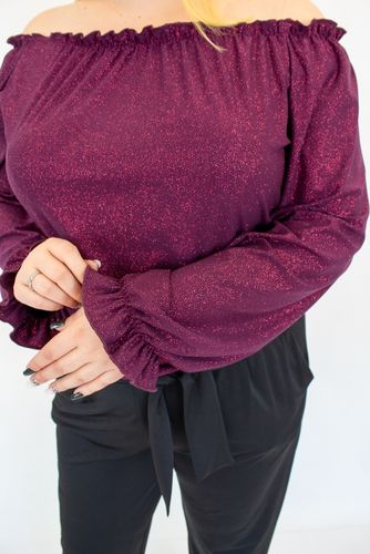 Czarno-Fioletowy Błyszczący Kombinezon Hiszpanka Elegancki 40 na Arena.pl