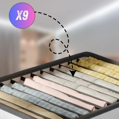 Pojemny Organizer pudełko do szafki sztywny na ubrania do szuflady na Arena.pl