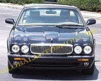 Jaguar XJ Type - Chromowane Listwy Grill Chrom Atrapy Zderzaka Tuning