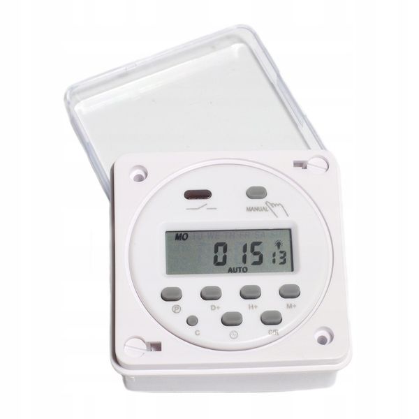 PROGRAMATOR WŁĄCZNIK CZASOWY TIMER Tygodniowy programowalny 12V wodoodporną zdjęcie 4