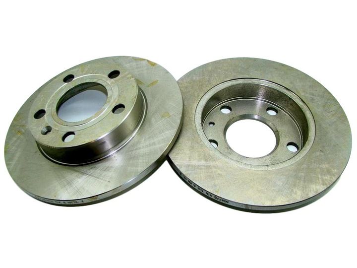TARCZE x2 KLOCKI TYŁ do AUDI A4 B6 B7 SEAT EXEO zdjęcie 2
