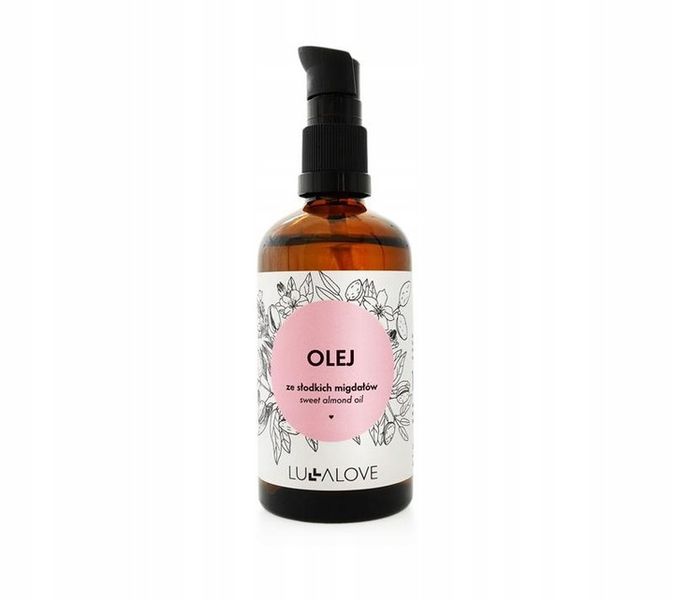 LULLALOVE OLEJ ZE SŁODKICH MIGDAŁÓW 100ml zdjęcie 1