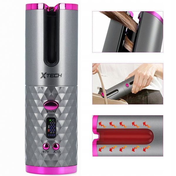 LOKÓWKA DO WŁOSÓW AUTOMATYCZNA CERAMICZNA LCD CURL zdjęcie 13