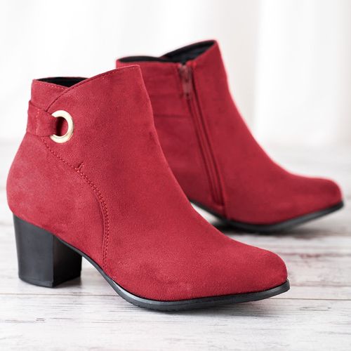 Wygodne Czerwone Botki r.39 na Arena.pl