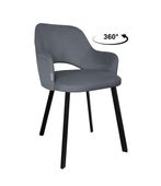 Krzesło obrotowe Milano podstawa Profil czarna BL14