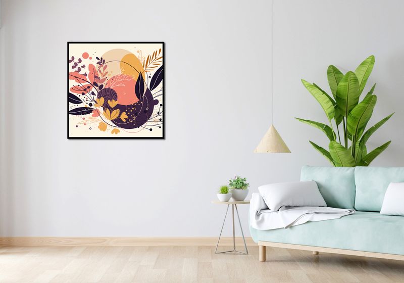 Plakat 80x80cm Wigor Kształtów zdjęcie 4