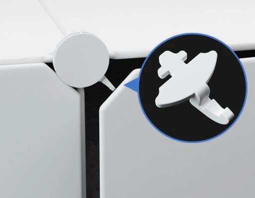 SZAFA MODUŁOWA UBRANIOWA GEOMETRIC GARDEROBA zdjęcie 7