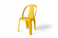 Phoenix Hola! Krzesło cateringowe kawiarniane Yolk żółty sztaplowane