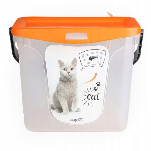 POJEMNIK NA KARMĘ KOT 6L + ŁYŻKA DO NABIERANIA na Arena.pl