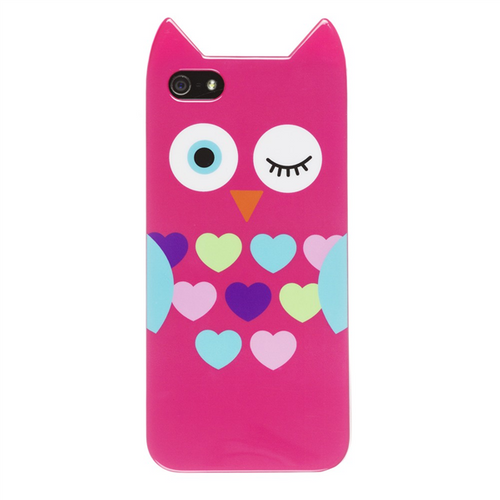 Etui na iPhone SE/5S/5 - sowa na Arena.pl