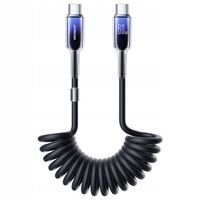 2 x Kabel USB-C Do USB-C Joyroom 60W 1.5 M Czarny Szybkie Ładowanie PD