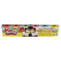Zestaw mas plastycznych PlayDoh 3+3 tuby do dziel