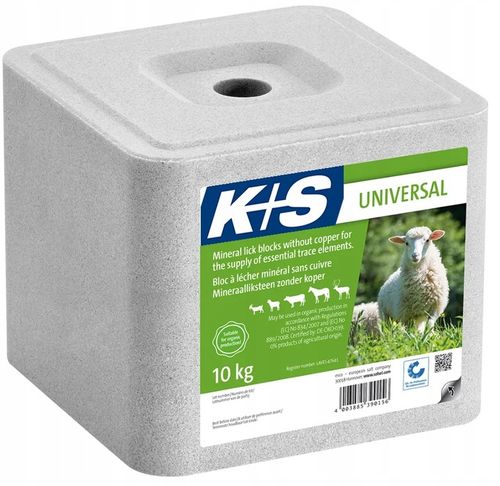 Lizawka solna dla owiec K+S UNIVERSAL SHEEP 10 kg na Arena.pl