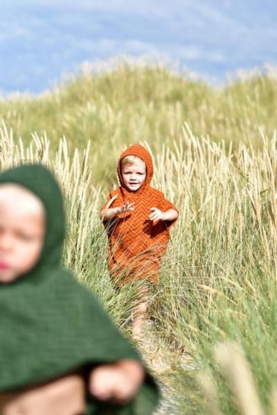 Filibabba Poncho Zigzag Rust zdjęcie 15