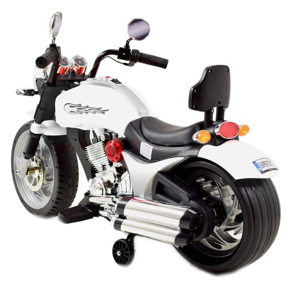 MOTOR NA AKUMULATOR CHOPPER GAZ W MANETCE MIĘKKIE SIEDZENIE BLF916 zdjęcie 3