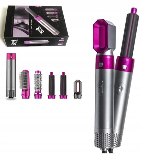 Lokówko-suszarka 5 w 1 szczotka do stylizacji włosów lokówka do włosów na Arena.pl