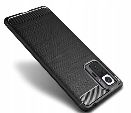 Spacecase Carbon Redmi Note 10 Pro Czarny na Arena.pl
