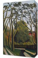 Obraz 30x50cm Bièvre near Bicêtre, Rousseau Vintage do Salonu