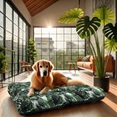 Legowisko dla psa XXL kojec łózko posłanie poduszka 120x80 wododoporna EX