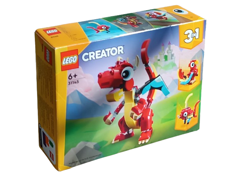 Klocki Lego Creator 3w1 - Czerwony smok 31145 zdjęcie 1