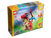 Klocki Lego Creator 3w1 - Czerwony smok 31145