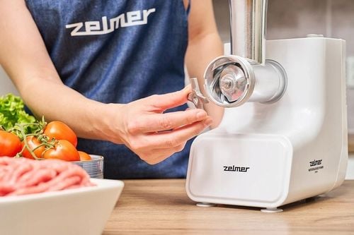 MASZYNKA DO MIELENIA MIĘSA ZELMER ZMM3512B SZATKOWNICA BIAŁA 1500W na Arena.pl