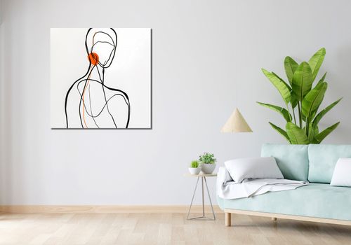Obraz 90x90cm Pustka w Barwie na Arena.pl